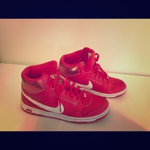 Red Nike air size 10